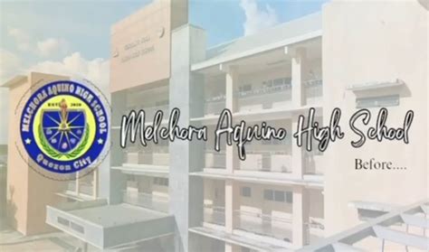 Mga video ng melchora aquino high school.